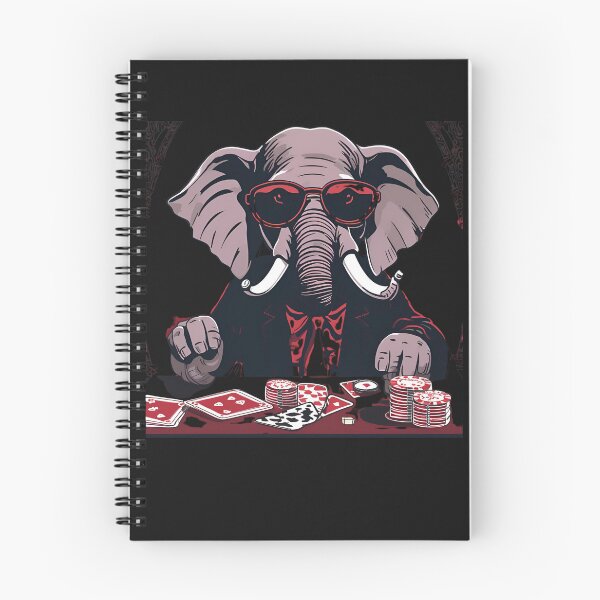 Item preview, Elephant Poker designed and sold by ShirtWardrobe.