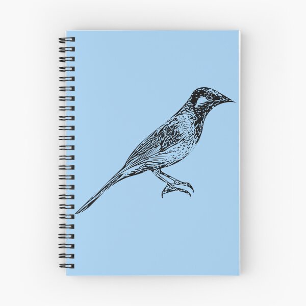 Item preview, White-eared Honeyeater Black Design  designed and sold by designsasstultd.