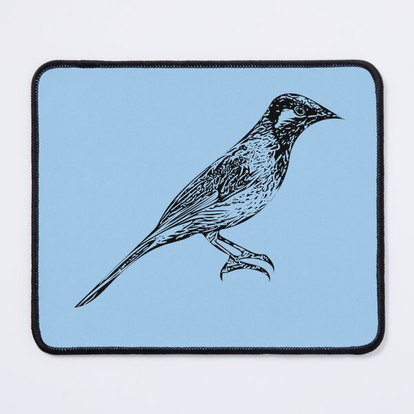 Item preview, White-eared Honeyeater Black Design  designed and sold by designsasstultd.