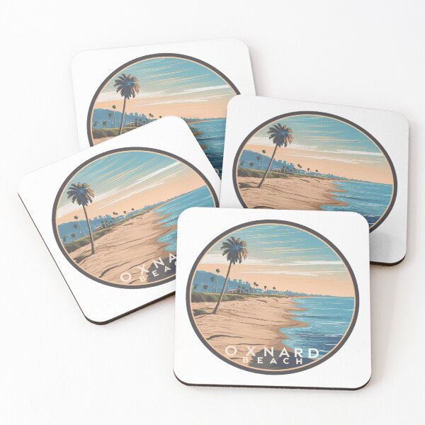 Item preview, Oxnard Beach Illustration, California designed and sold by CircinusStore.