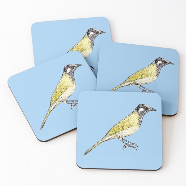 Item preview, White-eared Honeyeater Black Alternate Design  designed and sold by designsasstultd.
