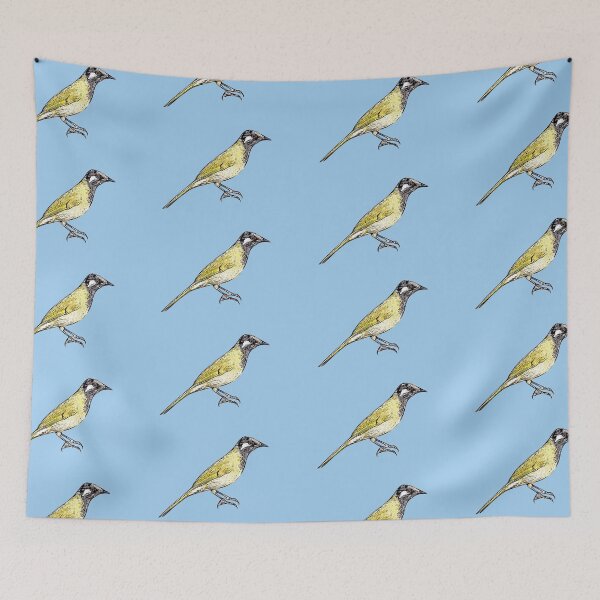 Item preview, White-eared Honeyeater Black Alternate Design  designed and sold by designsasstultd.