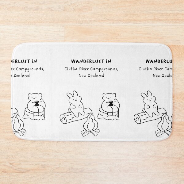 Item preview, Wanderlust in Clutha River Campgrounds, New Zealand designed and sold by RM-Journey.
