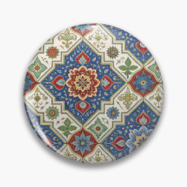 Item preview, Persian carpet in red blue and green print designed and sold by hellcom.