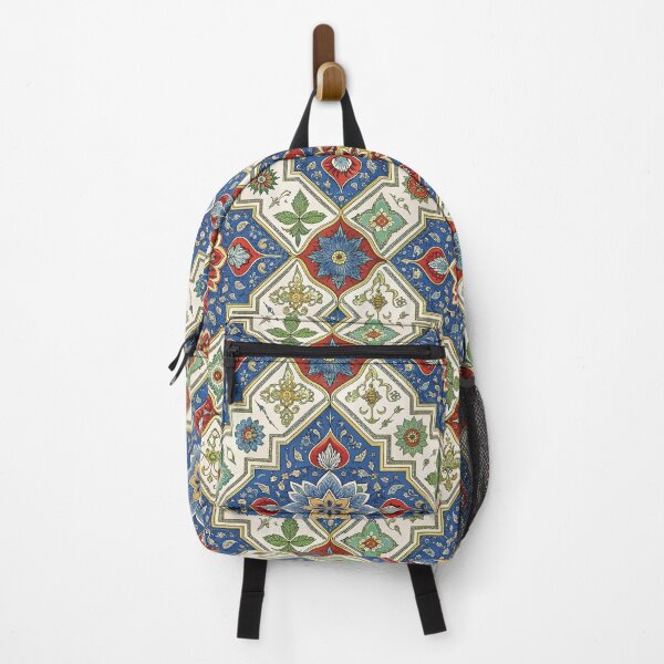 Item preview, Persian carpet in red blue and green print designed and sold by hellcom.