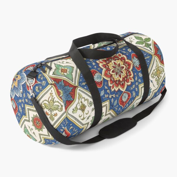 Item preview, Persian carpet in red blue and green print designed and sold by hellcom.