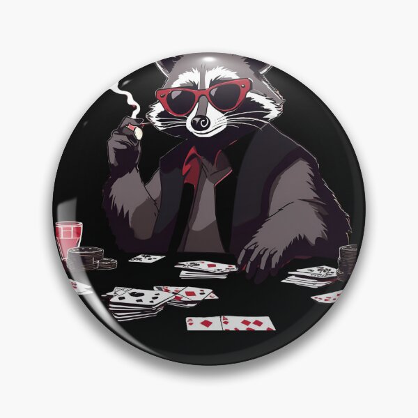 Item preview, Racoon Poker designed and sold by ShirtWardrobe.