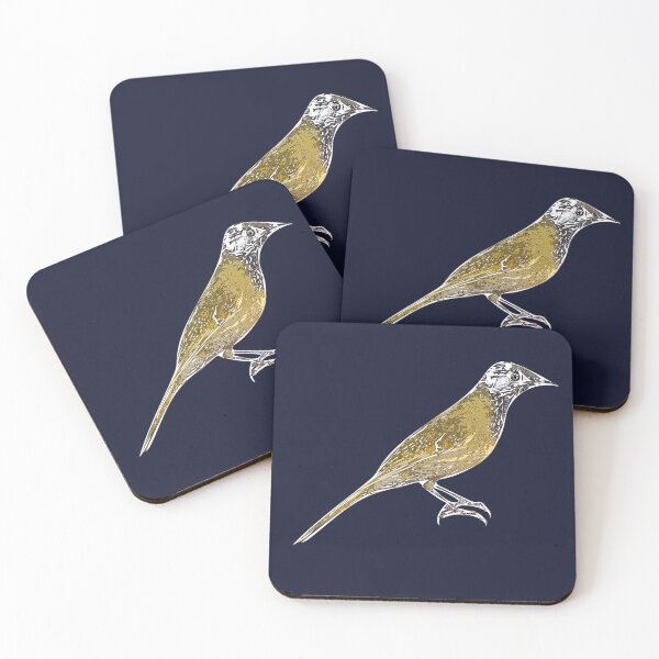 Item preview, White-eared Honeyeater White Alternate Design  designed and sold by designsasstultd.