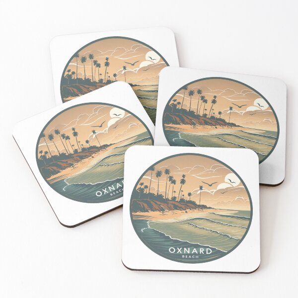 Item preview, Serene Vista at Oxnard Beach, California designed and sold by CircinusStore.