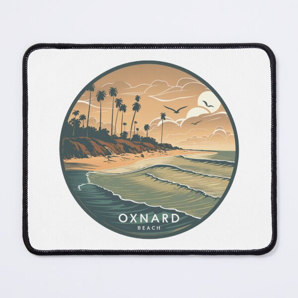 Item preview, Serene Vista at Oxnard Beach, California designed and sold by CircinusStore.
