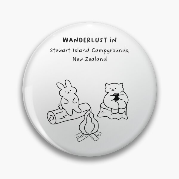 Item preview, Wanderlust in Stewart Island Campgrounds, New Zealand designed and sold by RM-Journey.