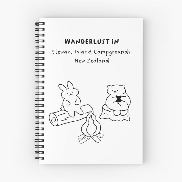 Item preview, Wanderlust in Stewart Island Campgrounds, New Zealand designed and sold by RM-Journey.