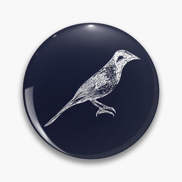 Item preview, White-eared Honeyeater White Design  designed and sold by designsasstultd.
