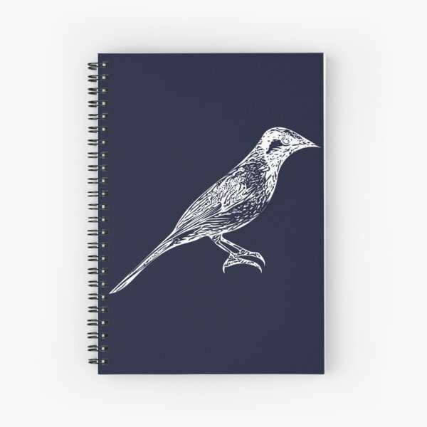 Item preview, White-eared Honeyeater White Design  designed and sold by designsasstultd.