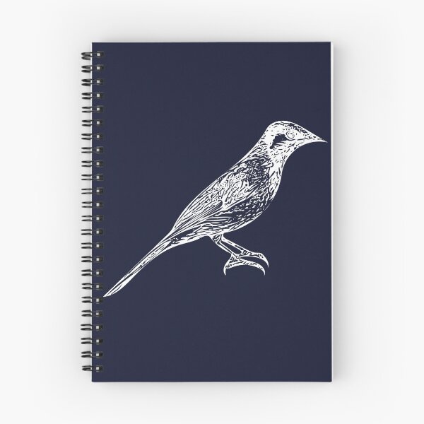 Item preview, White-eared Honeyeater White Design  designed and sold by designsasstultd.