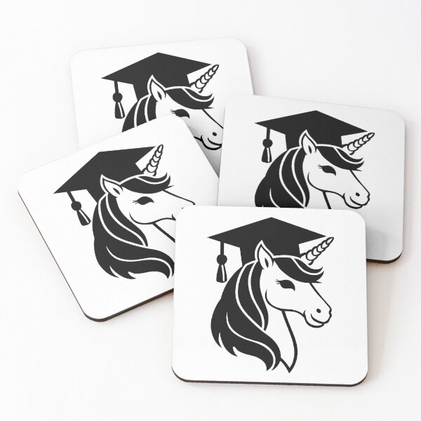 Item preview, Whimsical Unicorn Graduate designed and sold by theartfulaspie.