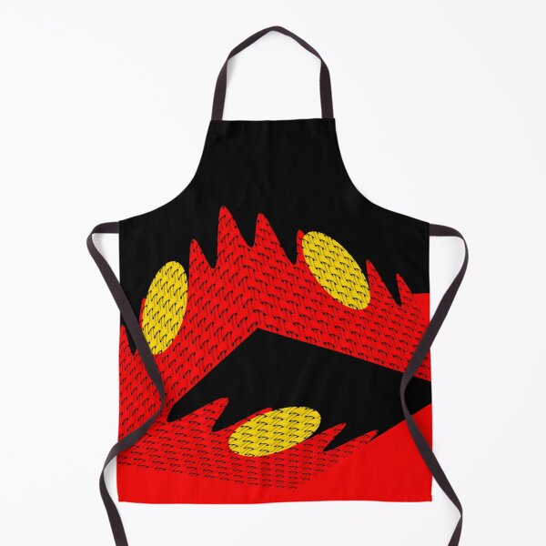 Item preview, FUNNY ARTISTIC EXPRESSION OF AUSTRALIAN ABORIGINAL FLAG IN A WOVEN CUBE SHAPE designed and sold by Ralek.