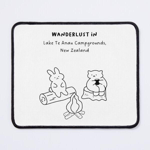Item preview, Wanderlust in Lake Te Anau Campgrounds, New Zealand designed and sold by RM-Journey.