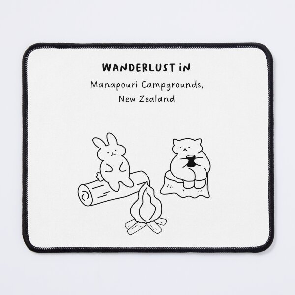 Item preview, Wanderlust in Manapouri Campgrounds, New Zealand designed and sold by RM-Journey.