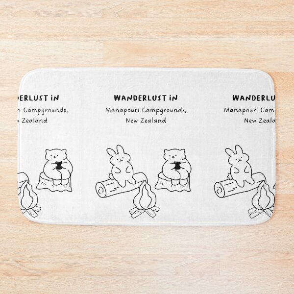 Item preview, Wanderlust in Manapouri Campgrounds, New Zealand designed and sold by RM-Journey.
