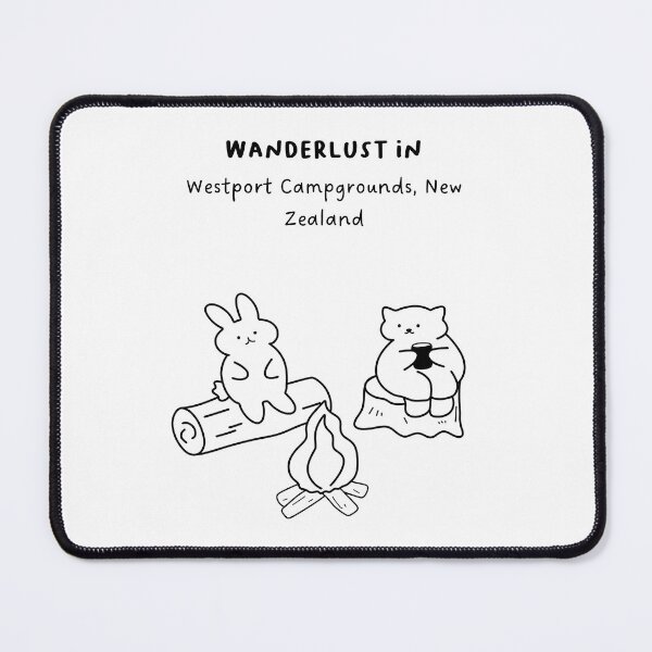 Item preview, Wanderlust in Westport Campgrounds, New Zealand designed and sold by RM-Journey.
