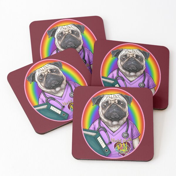 Item preview, Psych Nurse Puggy designed and sold by FivePugs.