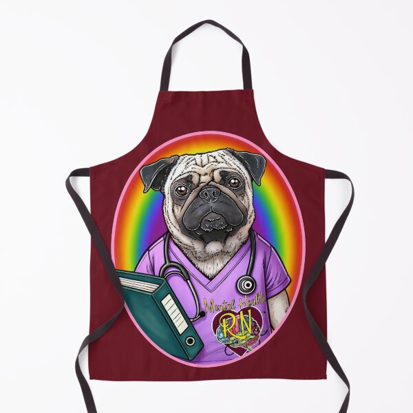 Item preview, Psych Nurse Puggy designed and sold by FivePugs.