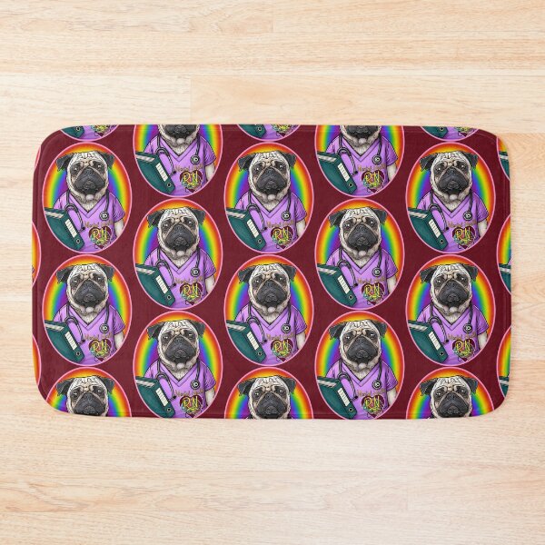 Item preview, Psych Nurse Puggy designed and sold by FivePugs.