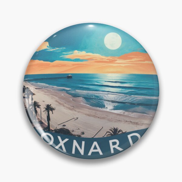 Item preview, Golden Hour at Oxnard Beach, California designed and sold by CircinusStore.