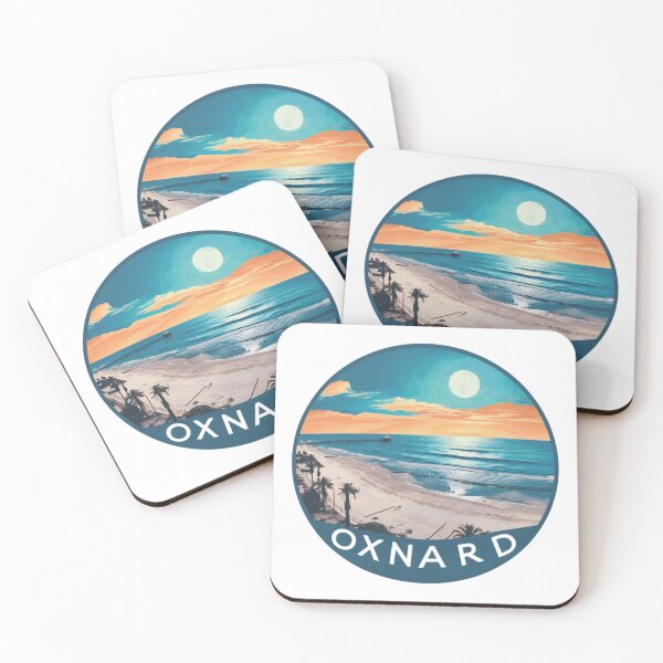 Item preview, Golden Hour at Oxnard Beach, California designed and sold by CircinusStore.