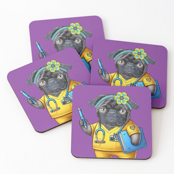 Item preview, Psych Nurse Puggy designed and sold by FivePugs.