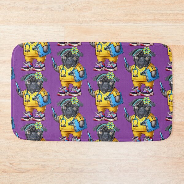 Item preview, Psych Nurse Puggy designed and sold by FivePugs.