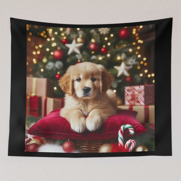 Item preview, Puppy at Christmas designed and sold by JALNERVION SHOP.