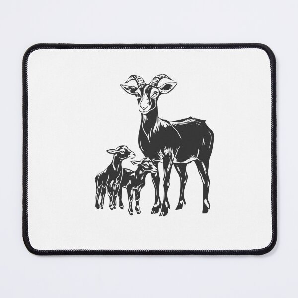Item preview, Lucky Mama: Goat Love designed and sold by JollyCritters.