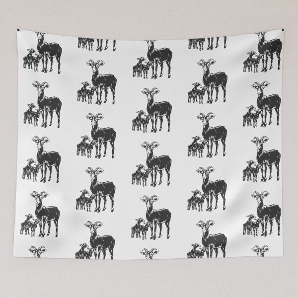 Item preview, Lucky Mama: Goat Love designed and sold by JollyCritters.