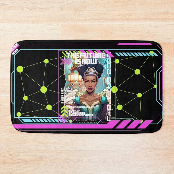 Item preview, Fabulous Woman Cyberpunk Futuristic The Future Is Now  designed and sold by Melan Designs.