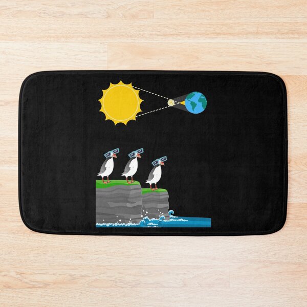 Item preview, Solar eclipses illustration eclipse glasses Puffin lover  designed and sold by Artstastic.