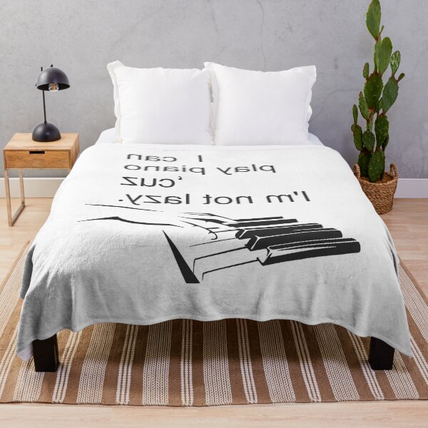 Item preview, Mirrored Message Motivation Piano Not Lazy Art designed and sold by TerScott.