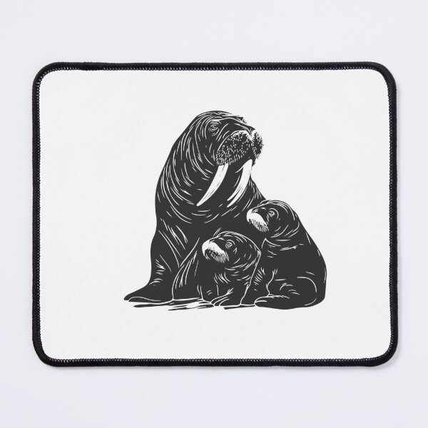 Item preview, Lucky Mama: Walrus Bond designed and sold by JollyCritters.