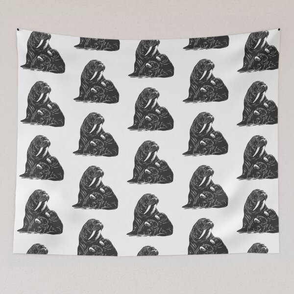Item preview, Lucky Mama: Walrus Bond designed and sold by JollyCritters.