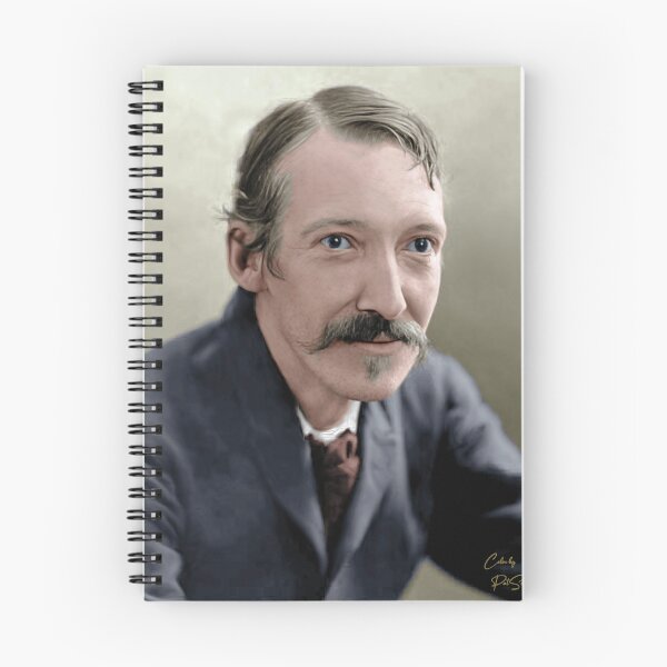 Item preview, Robert Louis Stevenson 1893 designed and sold by PatSeg Photos.