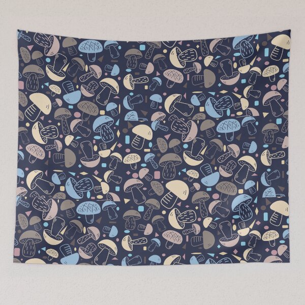 Item preview, 90s Style Mushroom Pattern designed and sold by Smooth-Tee.
