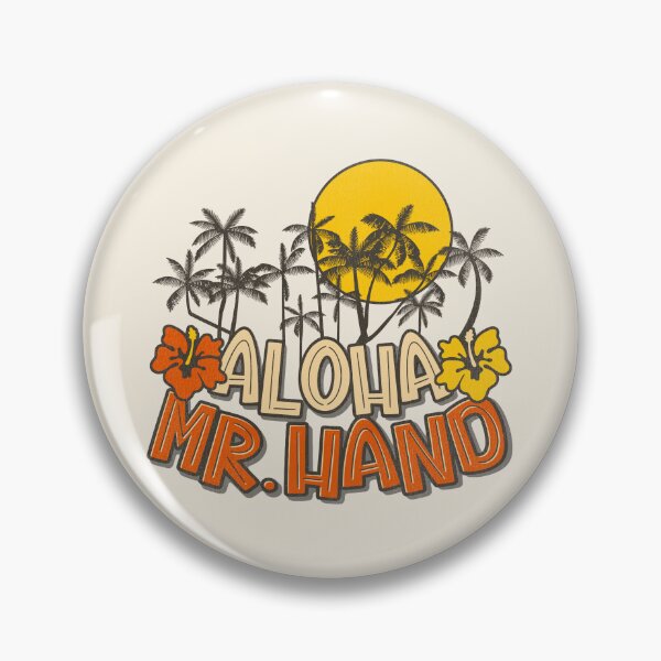 Item preview, Aloha Mr. Hand Retro Colors Sunset designed and sold by ourkid.