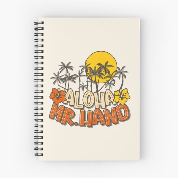 Item preview, Aloha Mr. Hand Retro Colors Sunset designed and sold by ourkid.
