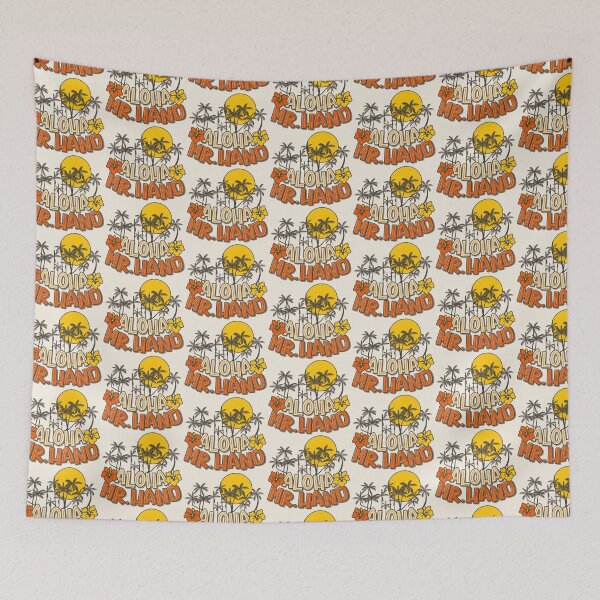 Item preview, Aloha Mr. Hand Retro Colors Sunset designed and sold by ourkid.
