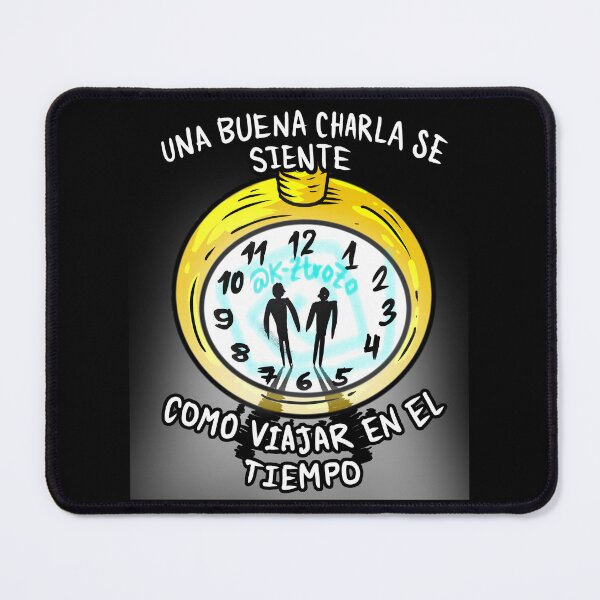 Item preview, Una buena charla se siente como viajar en el tiempo -  A good conversation feels like time travel - back to the future - reloj designed and sold by Kztrozo.