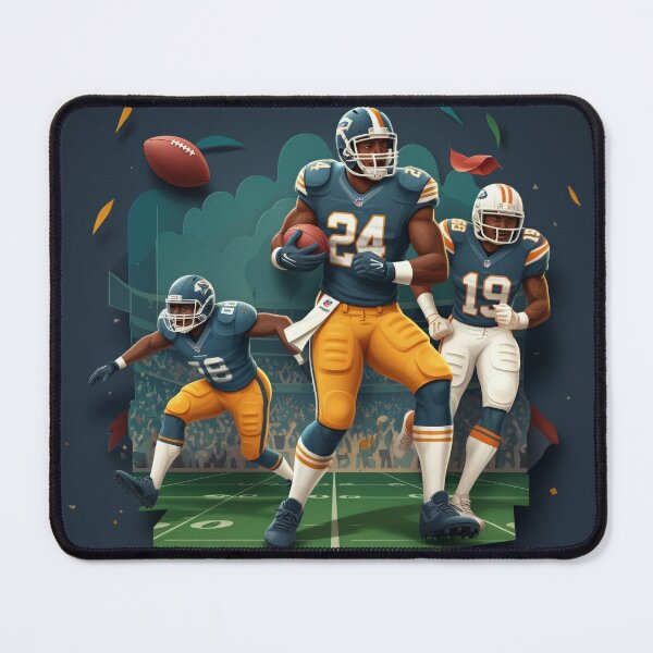 Item preview, Dynamic American Football Artwork - Game Day Action Design designed and sold by ashrafzain.