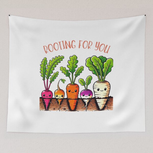 Item preview, Rooting for You Garden Lover – Carrot, Turnip & Parsnip  designed and sold by ozdilh.
