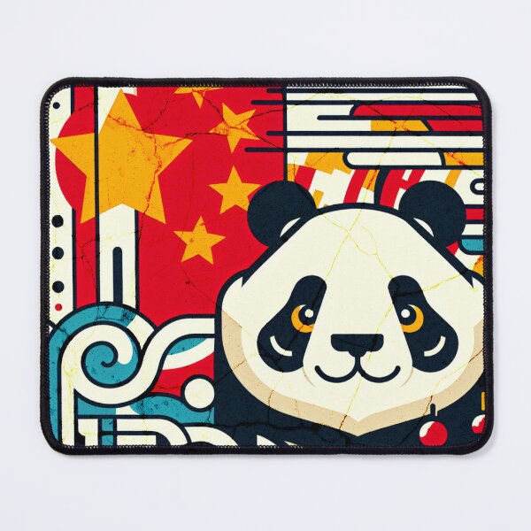 Item preview, Chinese flag and panda designed and sold by Kaigorshirts.