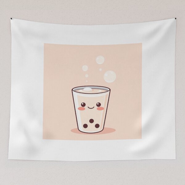 Item preview, Bubble Tea Cartoon Vector Icon Illustration designed and sold by hjian8219.